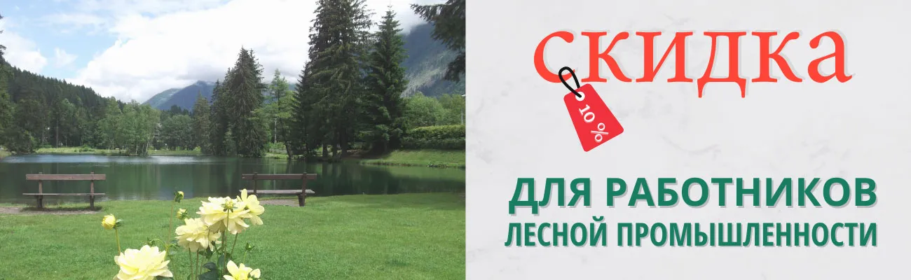 Скидка 10% ко Дню работников леса