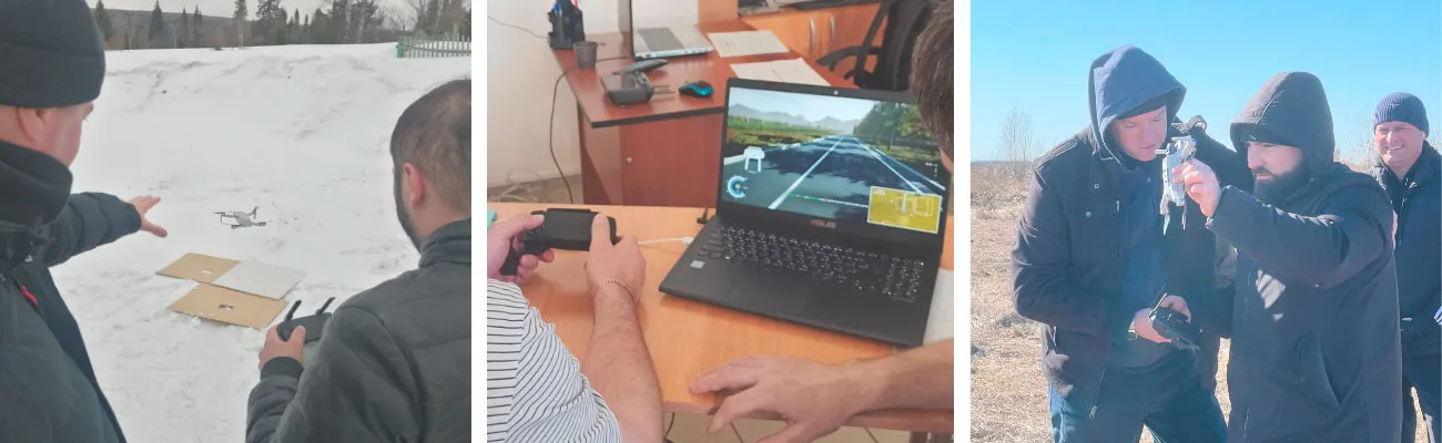 Фотогалерея курсы пилотов БПЛА