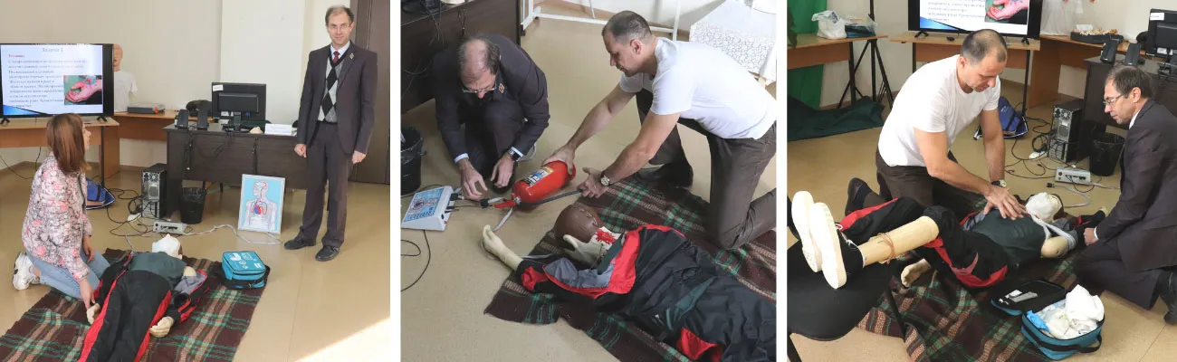 Отчет об очных занятиях на курсах первой помощи пострадавшим в АНО ДПО "ЦПР "ПРОФИ"